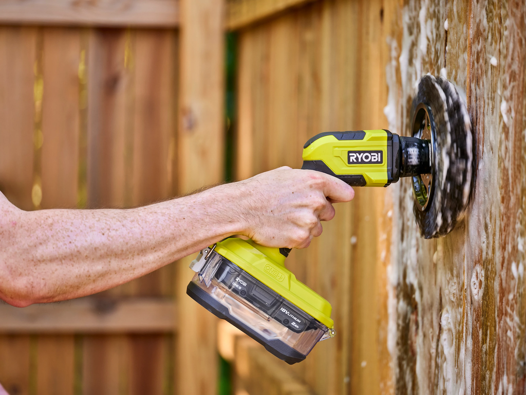 18V ONE+ Cordless VORTEX Power Scrubber (Tool Only), Electric Spin Scrubber - P4510