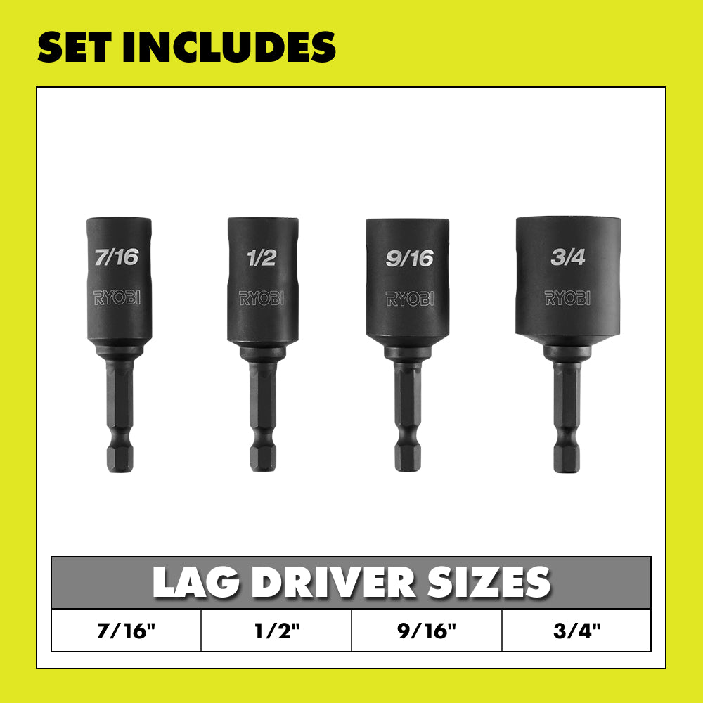 4 PC. MaxView Lag Drivers - 33287235568