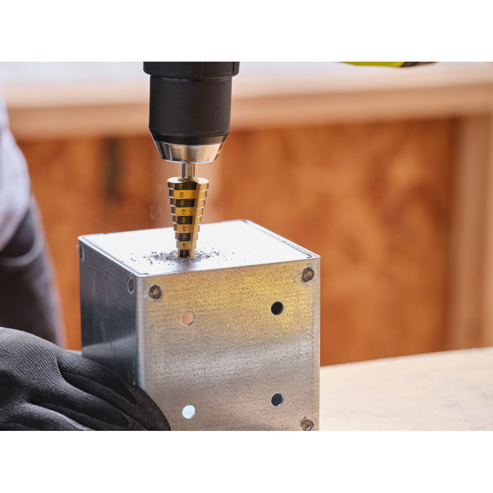 3 PC. Titanium Step Drill Bit Set - A97301