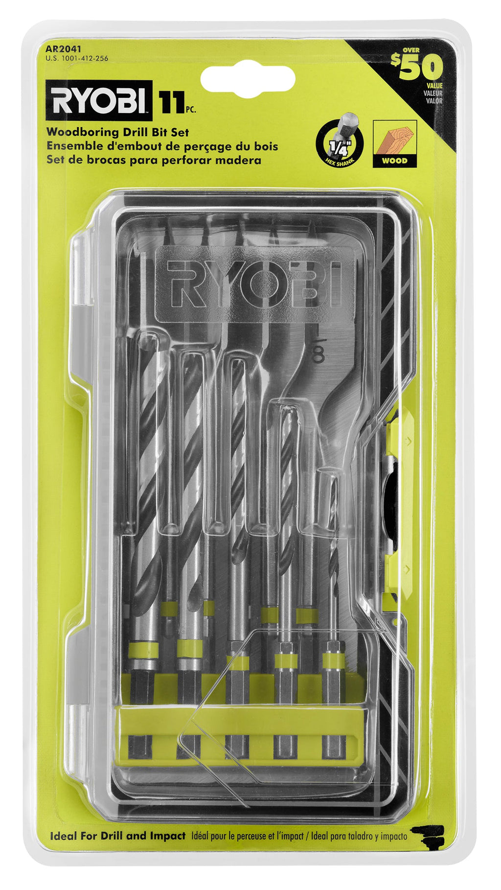 11 PC. Wood Drilling Kit - AR2041