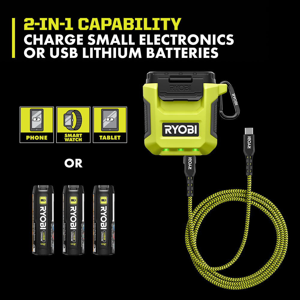 USB Lithium 3-Port Charger & Power Source - FVCH03