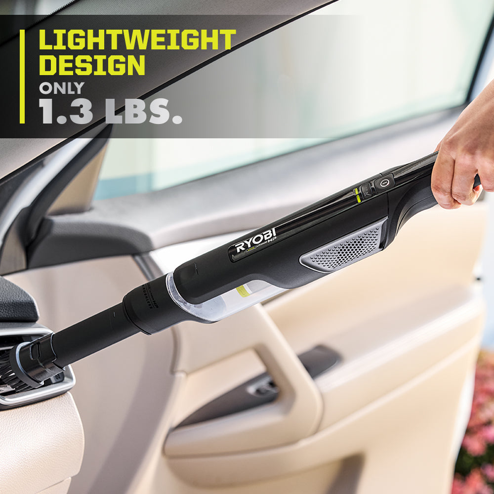 USB Lithium HP Compact Hand Vacuum Cleaner Kit with (2) USB Lithium 2.0 Ah Batteries and Charger - FVG65K
