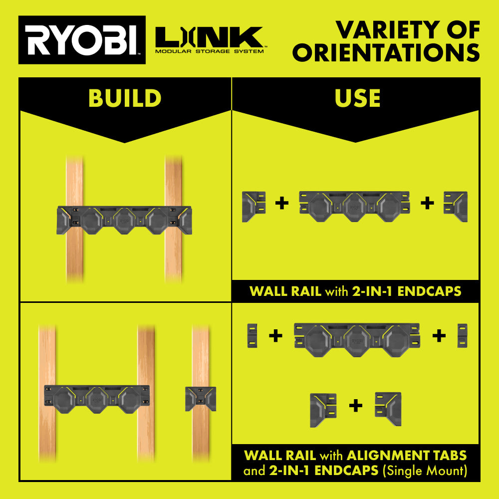 2 PC. Wall Rail Set - STM512K