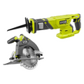 18V ONE+ Combo Kit with Reciprocating Saw and 6-1/2" Circular Saw (Tools Only) - P19891SBNC