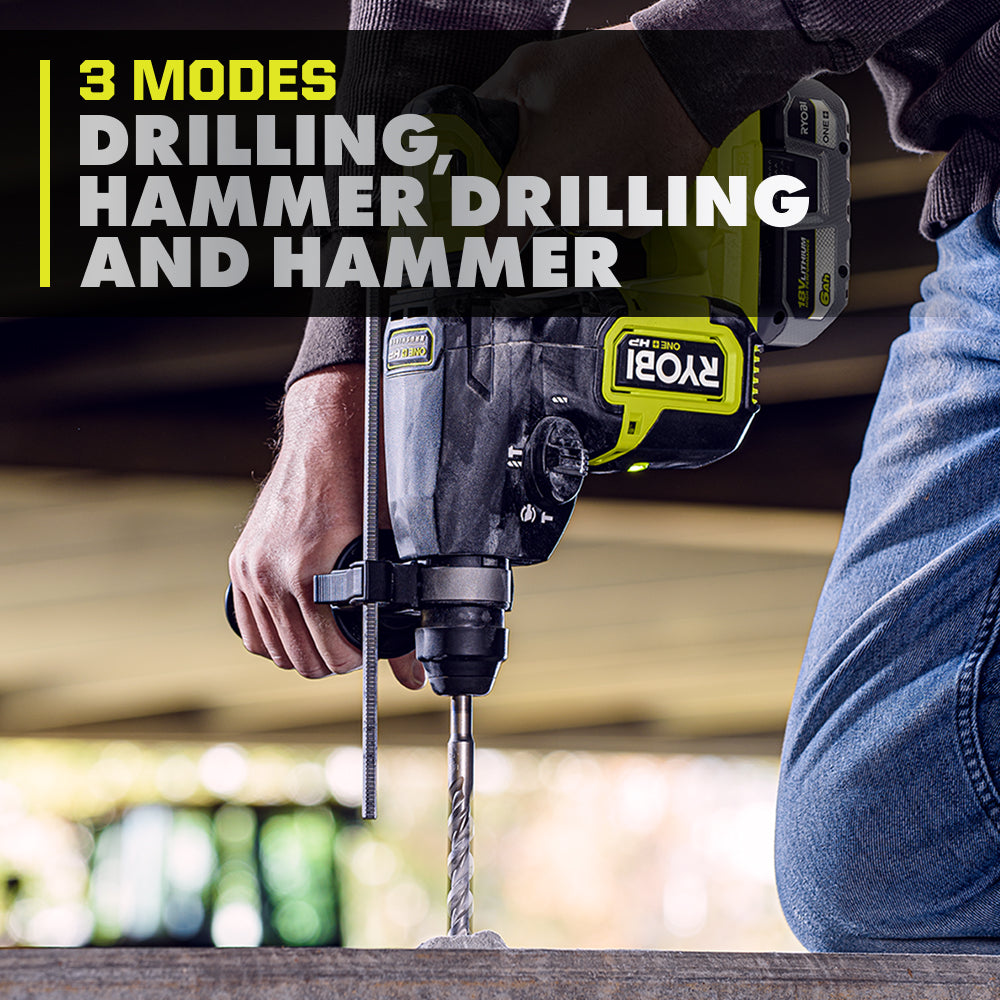 18V ONE+ HP Brushless 1" SDS-Plus Rotary Hammer - P223