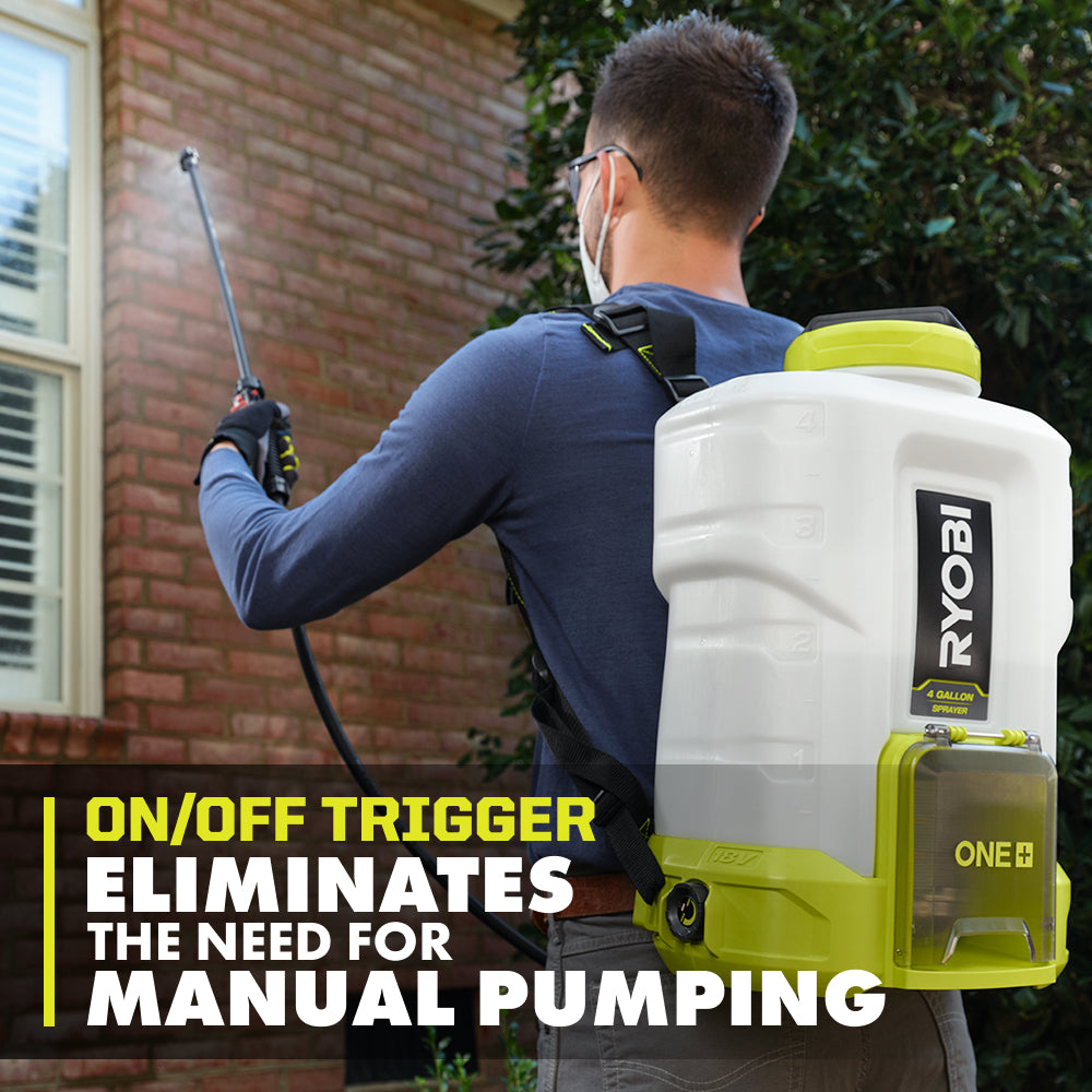 18V ONE+ 4 GALLON BACKPACK CHEMICAL SPRAYER Kit - P2860