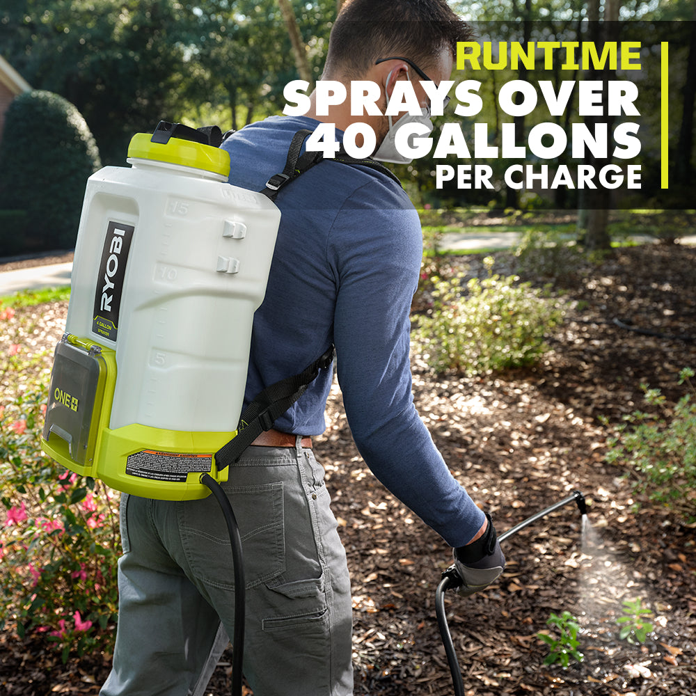 18V ONE+ 4 GALLON BACKPACK CHEMICAL SPRAYER Kit - P2860