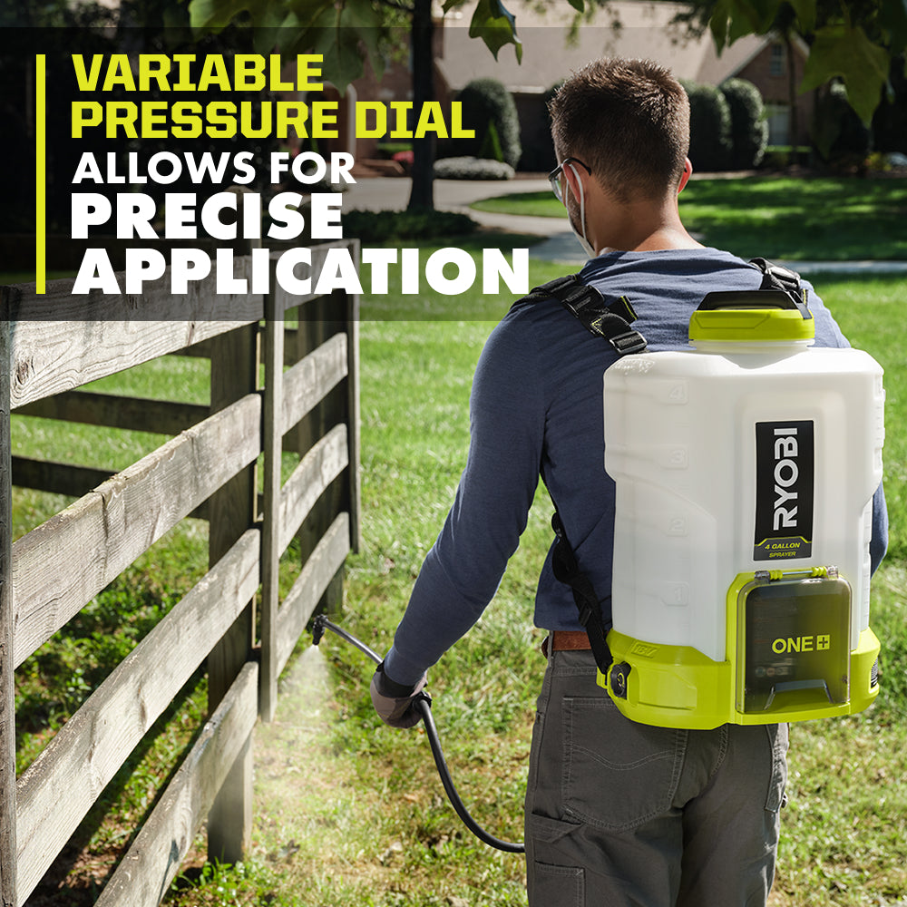18V ONE+ 4 GALLON BACKPACK CHEMICAL SPRAYER Kit - P2860