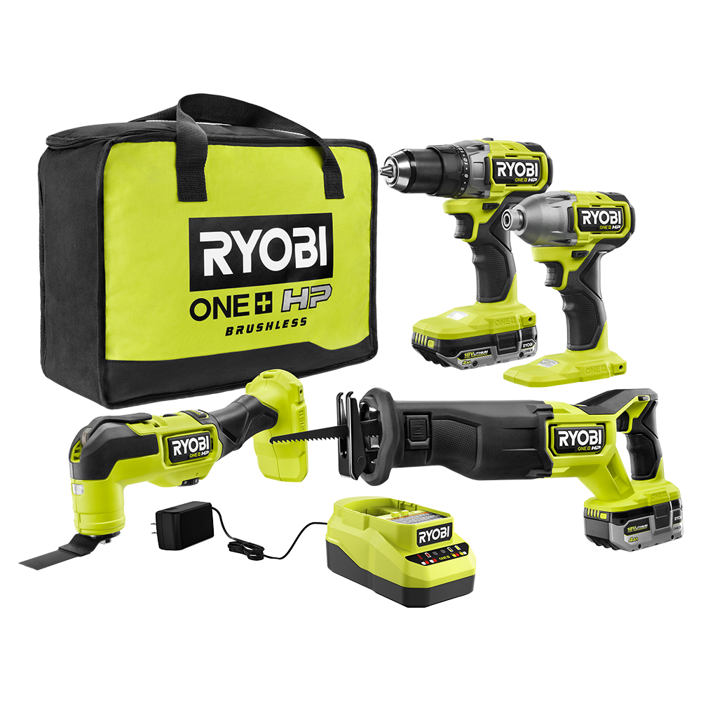 18V ONE+ 4-Tool Combo Kit - PBLCK104K2