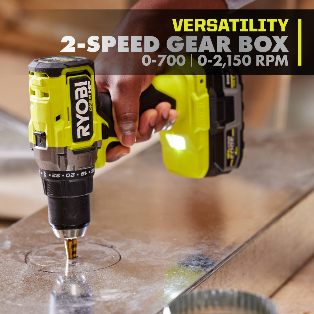 18V ONE+ HP Brushless 1/2" Drill/Driver Kit - PBLDD02K1