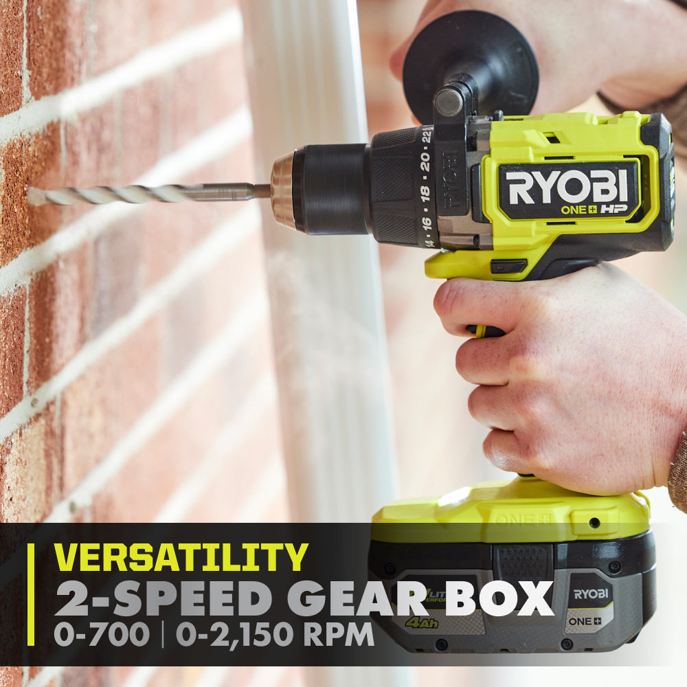 18V ONE+ HP Brushless 1/2" Hammer Drill - PBLHM102B