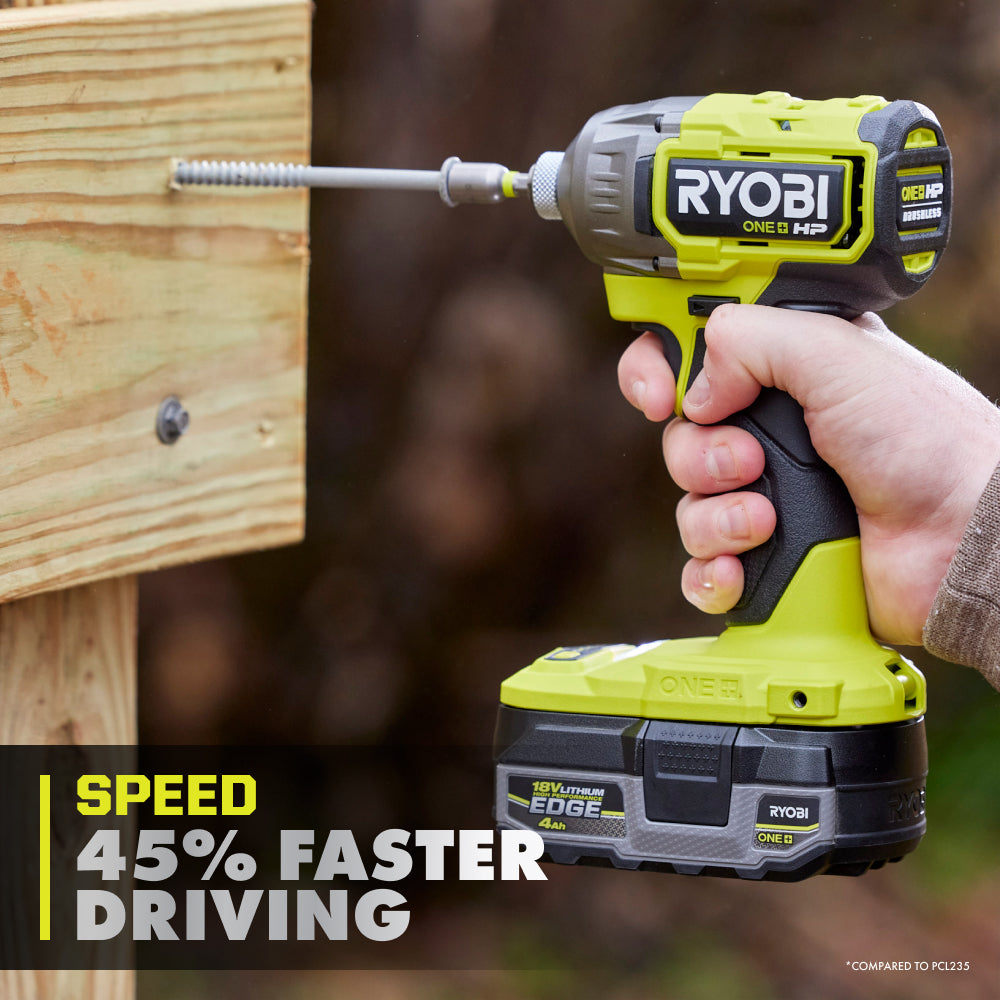 18V ONE+ HP Brushless 4-Mode 1/4" Hex Impact Driver - PBLID04B