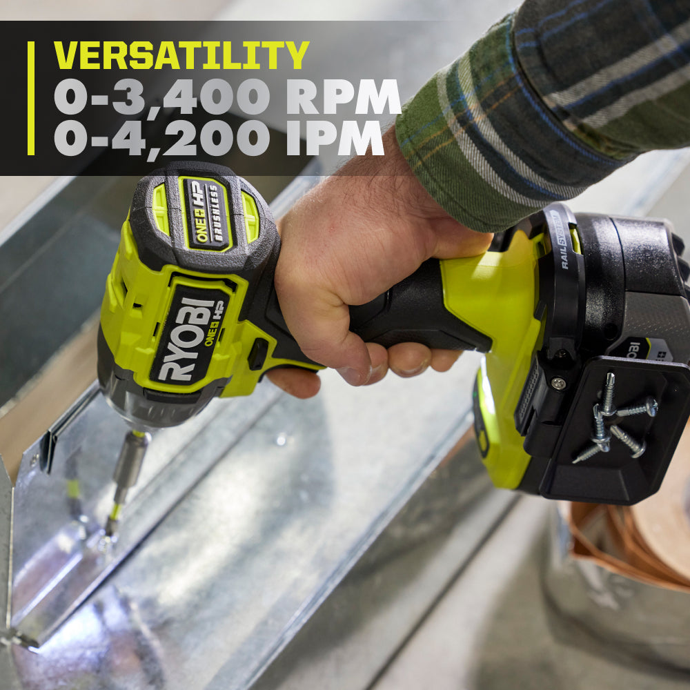 18V ONE+ HP Brushless 4-Mode 1/4" Hex Impact Driver - PBLID04B