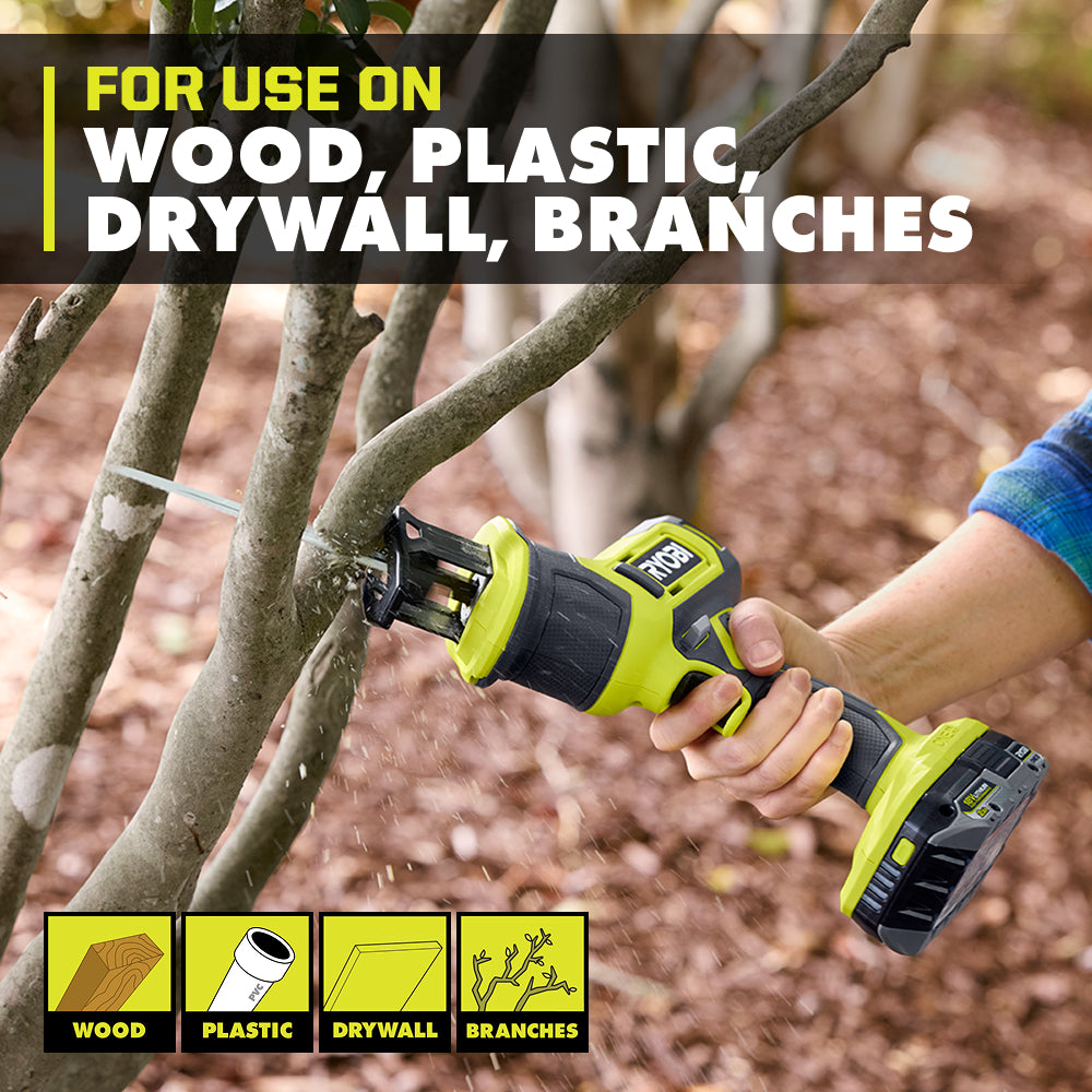 18V ONE+ One-Handed Reciprocating Saw Kit - PCL510K1