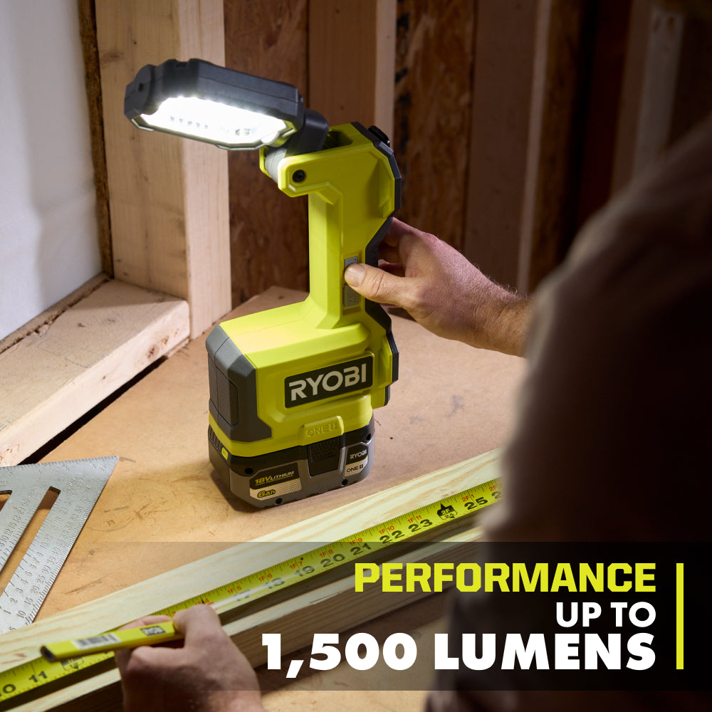 ONE+ 18V Hybrid Cordless LED Magnetic Task Light (Tool Only, Magnetic LED Light) - PCL635B