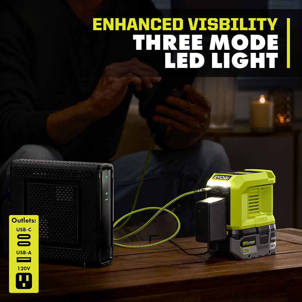 18V ONE+ 200W Power Source/Charger - PCLBG06B