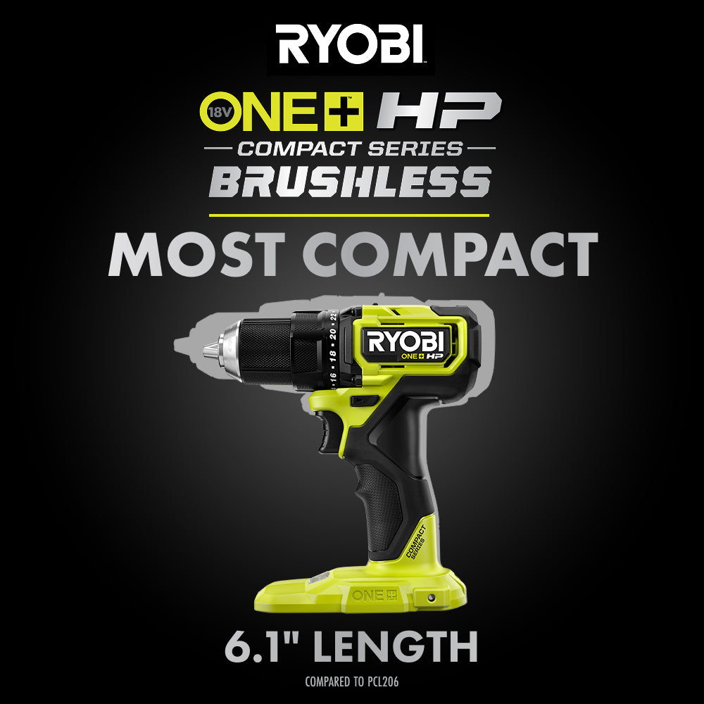 18V ONE+ HP Compact Brushless 1/2" Drill/Driver Kit - PSBDD02K