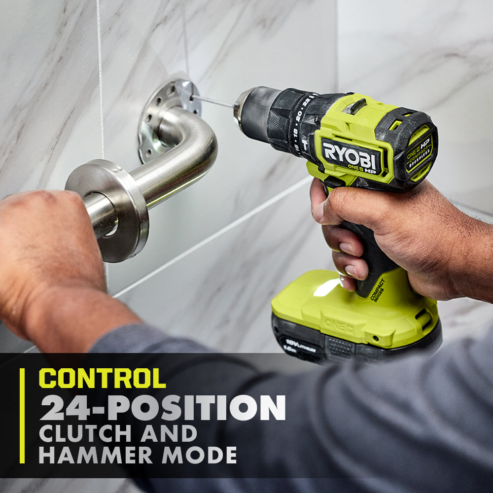 18V ONE+ HP Compact Brushless 1/2" Hammer Drill - PSBHM02B