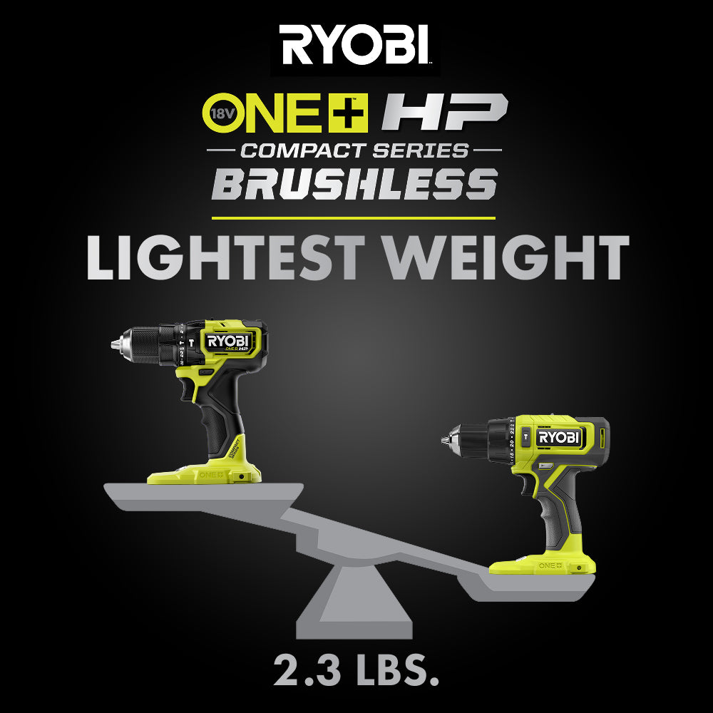 18V ONE+ HP Compact Brushless 1/2" Hammer Drill - PSBHM02B