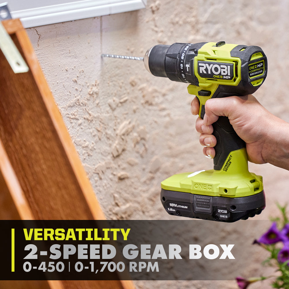 18V ONE+ HP Compact Brushless 1/2" Hammer Drill - PSBHM02B