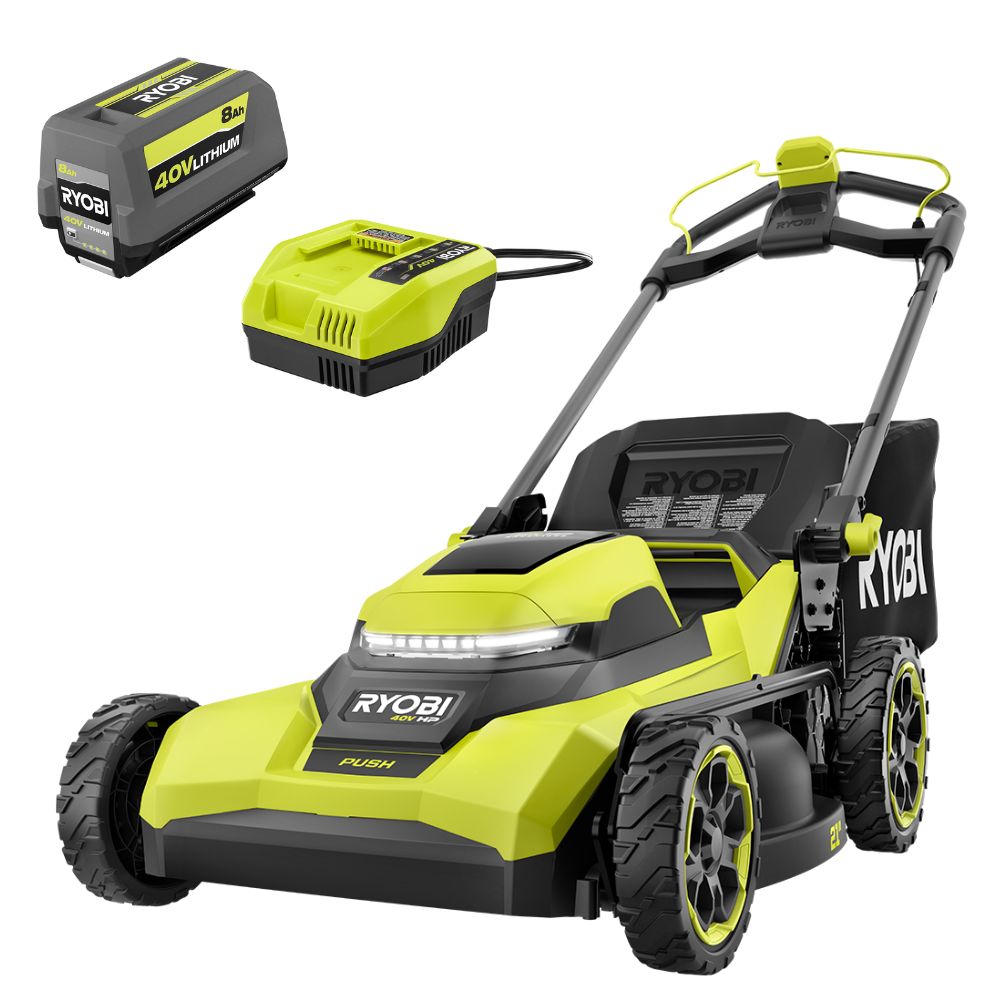 40V HP Brushless 21" Push Mower Kit - RY40HPLM05K