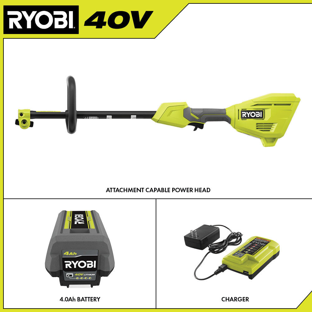 40V Attachment Capable Power Head Kit - RY40PH01K