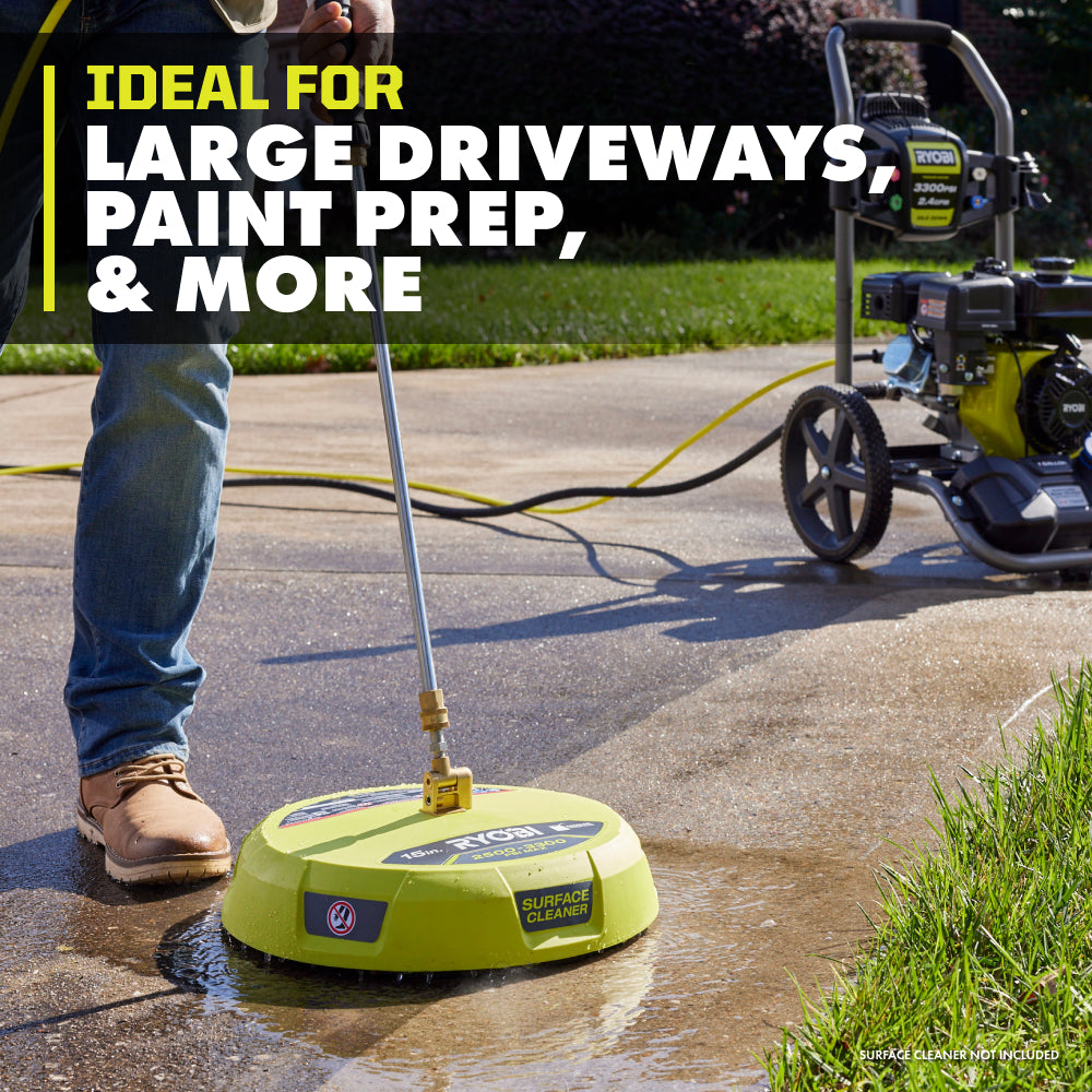 3300 PSI 2.4 GPM Gas Pressure Washer - RY80589