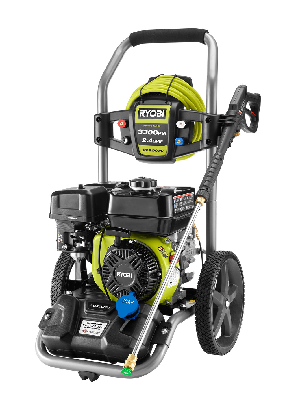 3300 PSI 2.4 GPM Gas Pressure Washer - RY80589