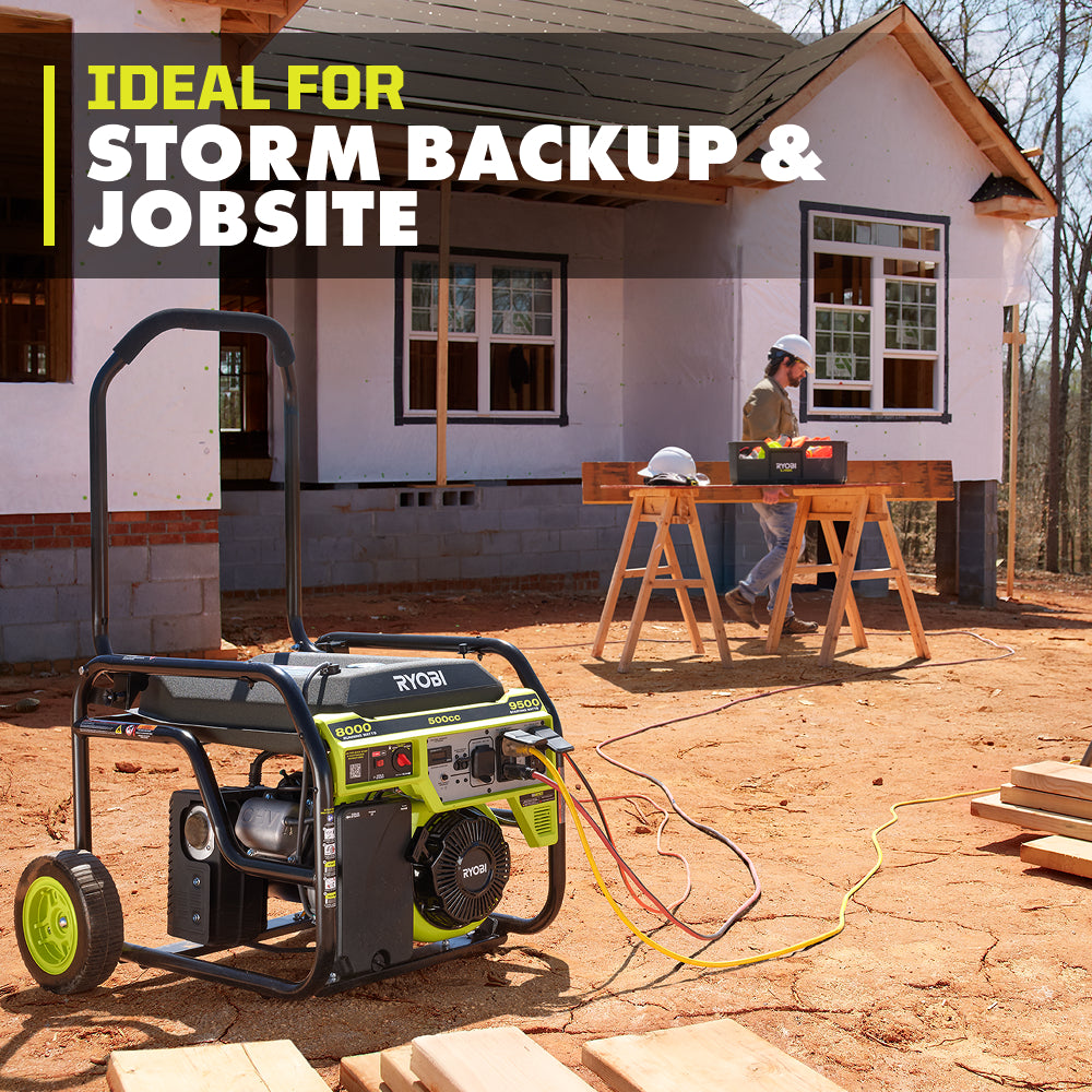 8000W Portable Gas Generator - RY908000