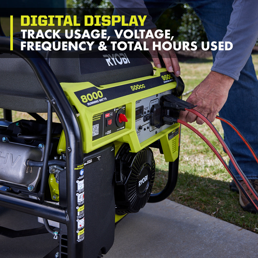 8000W Portable Gas Generator - RY908000