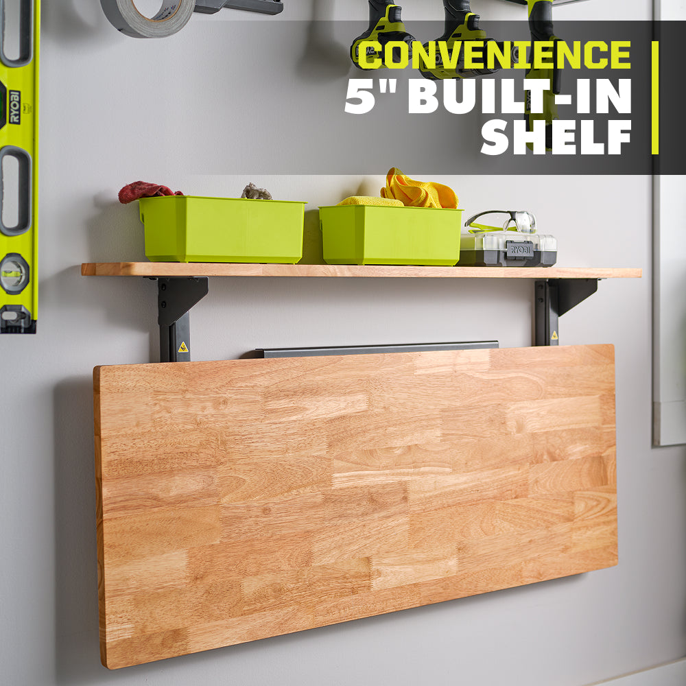 Stowaway Wall Mounted Workbench - STM408