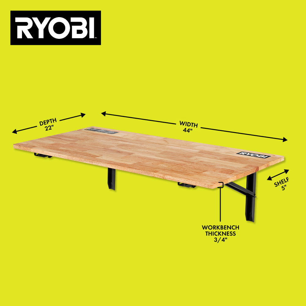 Stowaway Wall Mounted Workbench - STM408