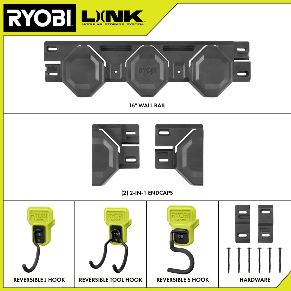 6 PC. Wall Storage Kit - STM514K