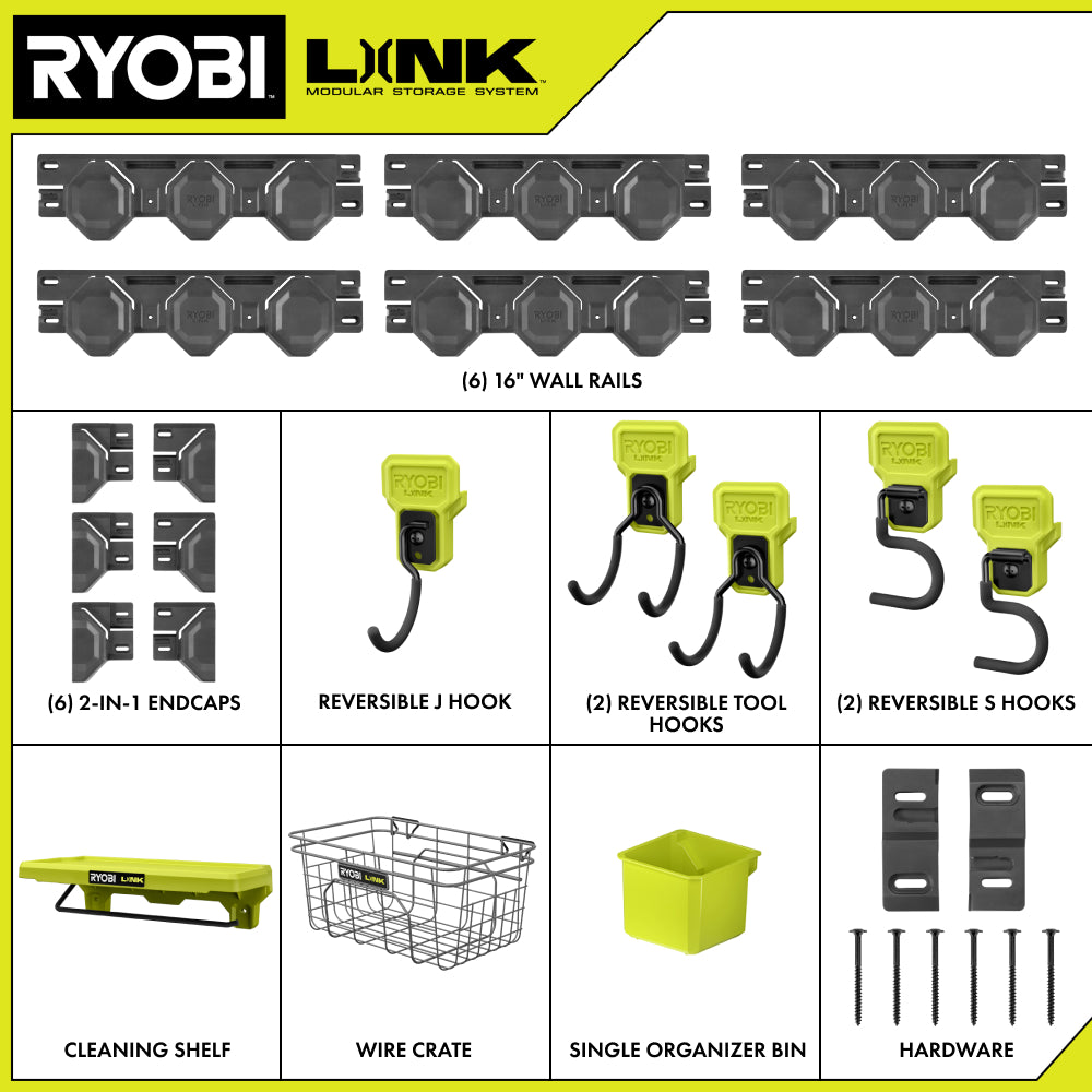 20 PC. Wall Storage Kit - STM517K
