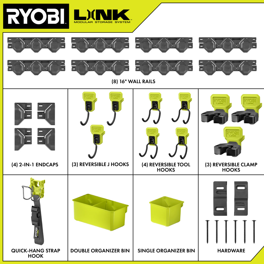25 PC. Wall Storage Kit - STM519K