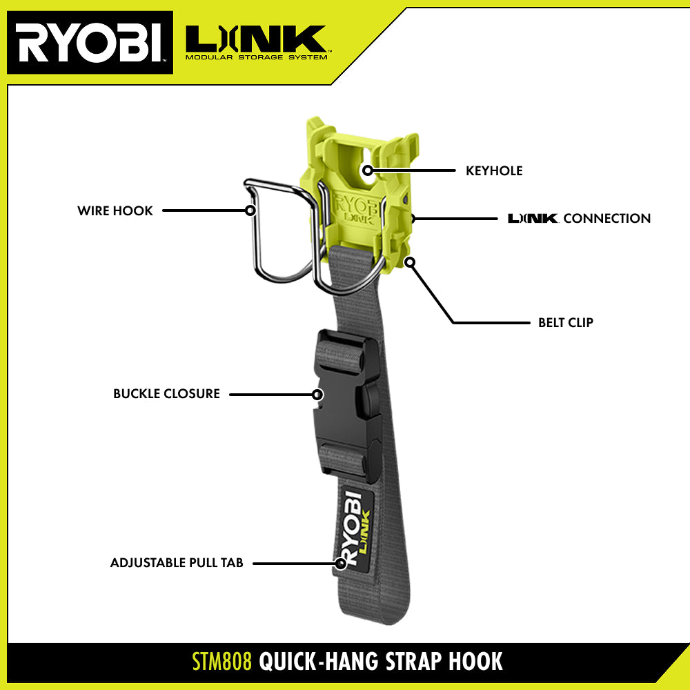 Quick-Hang Strap Hook - STM808