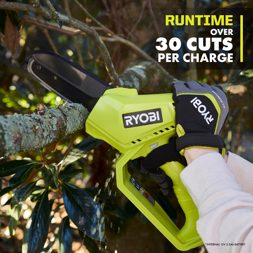 12V 6" Pruning Chainsaw - TVCW01