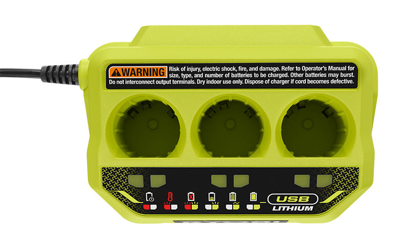 USB Lithium 3-Port Charger - FVCH01