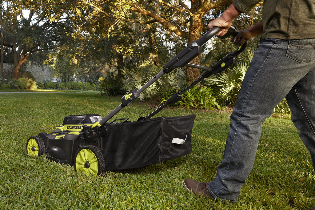 40V 20" BRUSHLESS SMART TREK Self-Propelled Mower WITH 6AH BATTERY & CHARGER - RY40LM30