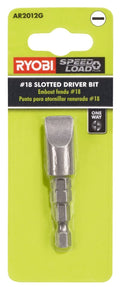 SpeedLoad+ #18 x 2-1/2" Flat Driver Bit - AR2012G