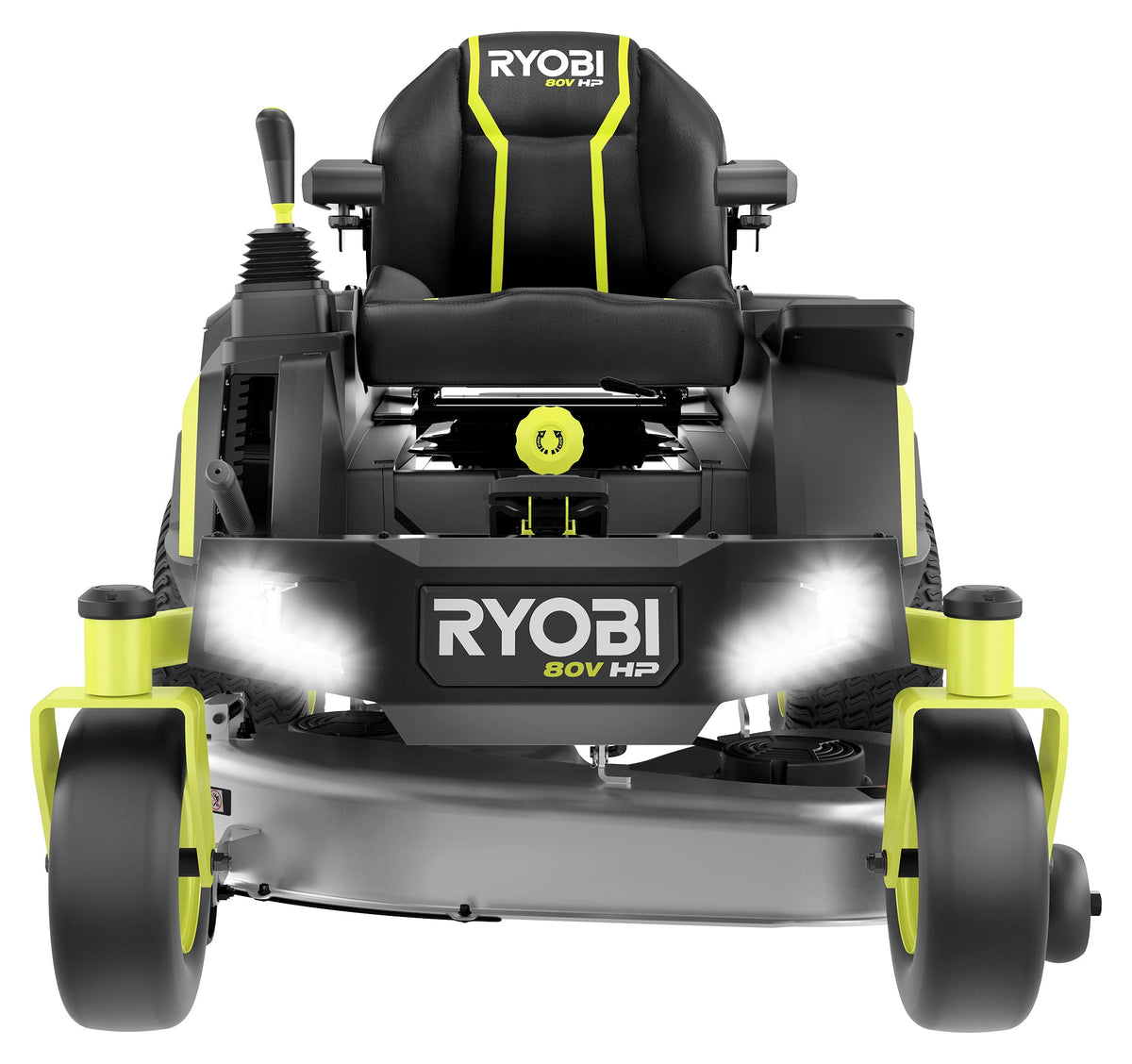 80V HP Brushless 42" Lithium Electric Zero Turn Riding Mower Kit - RYRM8021