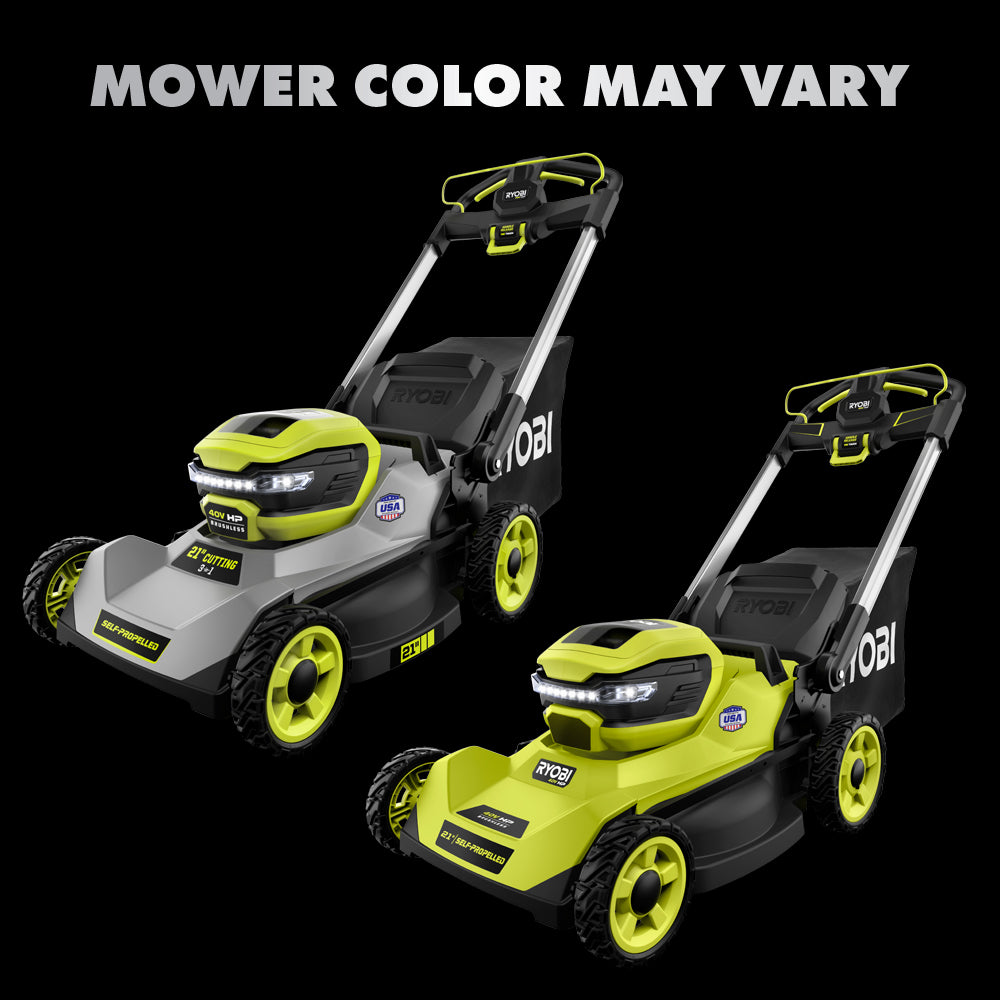 40V HP Brushless 21" Self-Propelled Mower Kit - RY401140