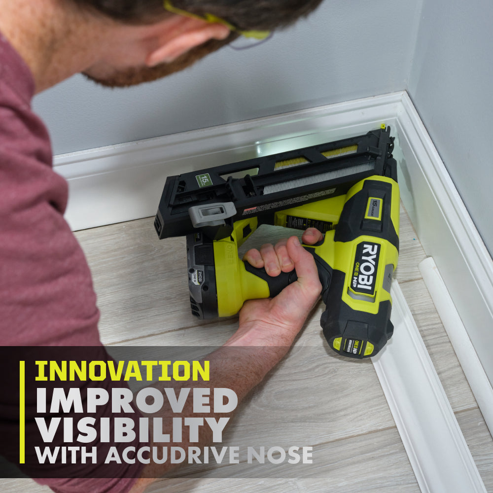 18V ONE+ HP Brushless 15GA Angled Finish Nailer - PBL375B