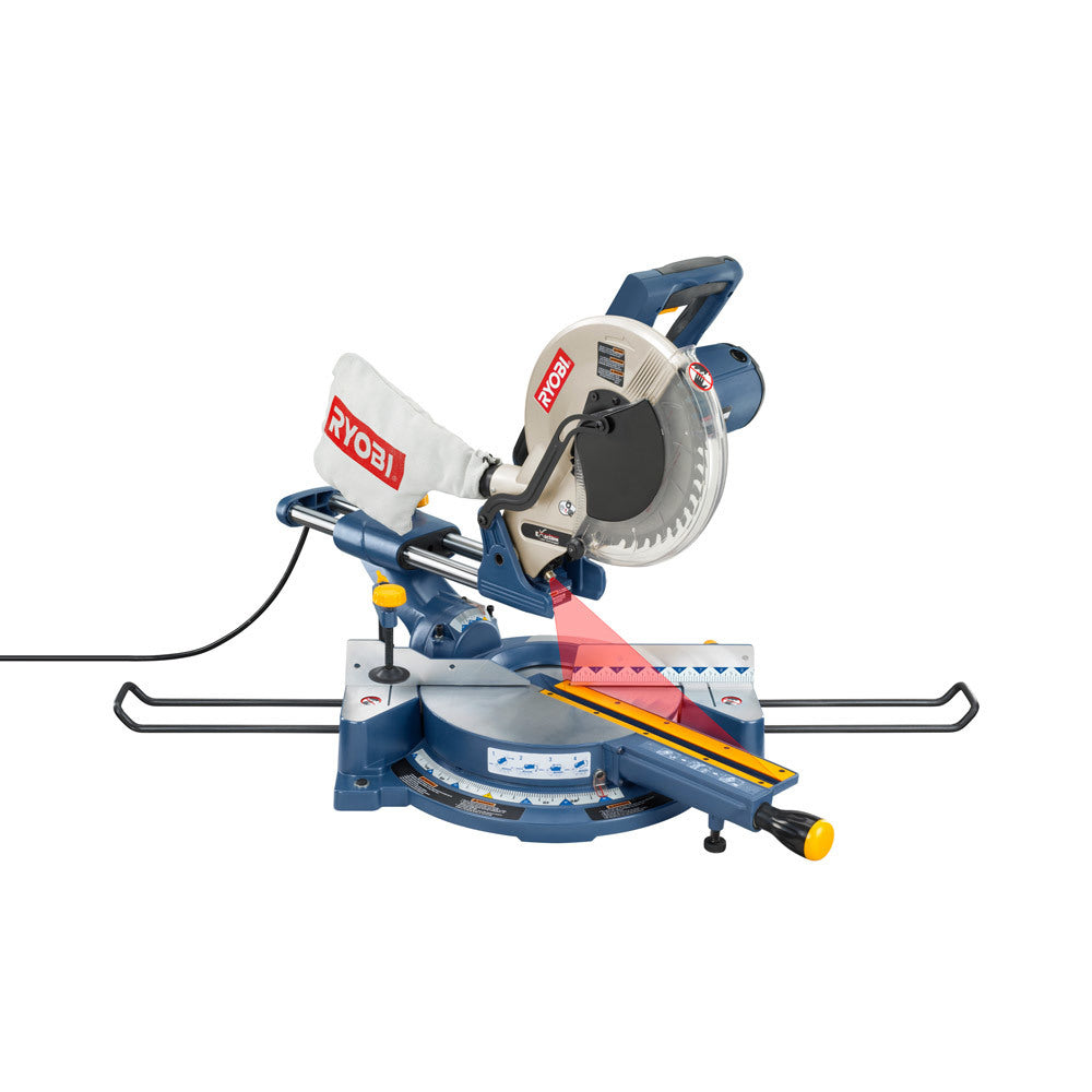 10" Sliding Compound Miter Saw with Laser - TSS101L