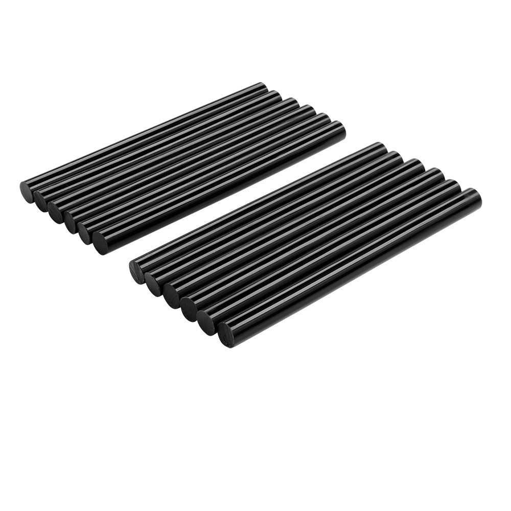 12 PC. All Purpose Full Size Black Glue Sticks - A1931204