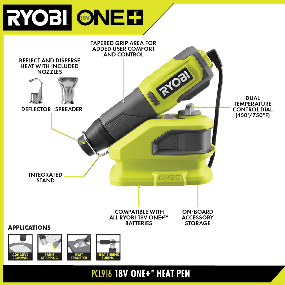 18V ONE+ Heat Pen - PCL916B