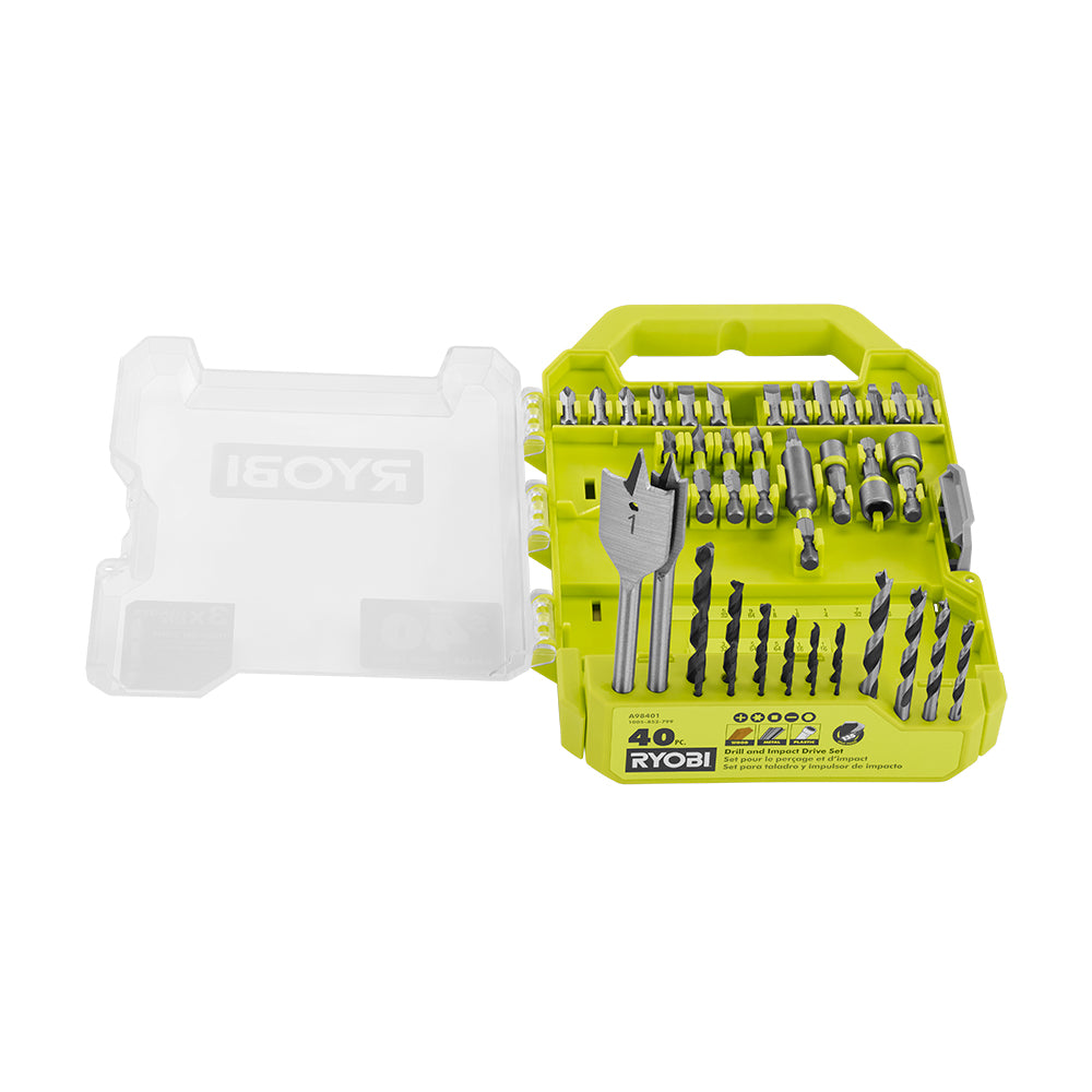 40 PC. Drill and Impact Drive Set - A98401