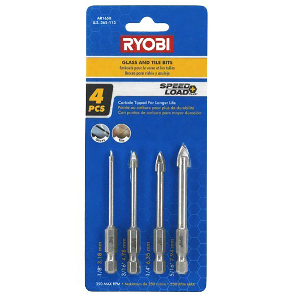 Glass and Tile Bits - AR1650