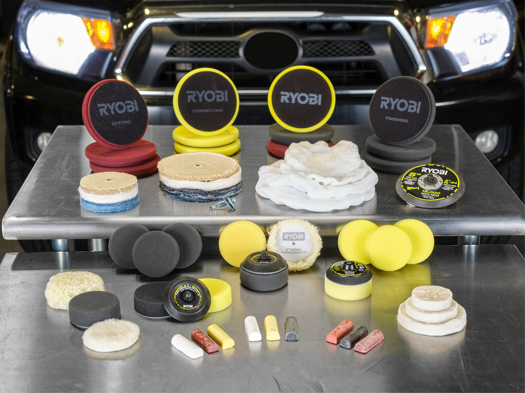 2 PC. 8"-10" Buffing and Polishing Bonnets - A92202