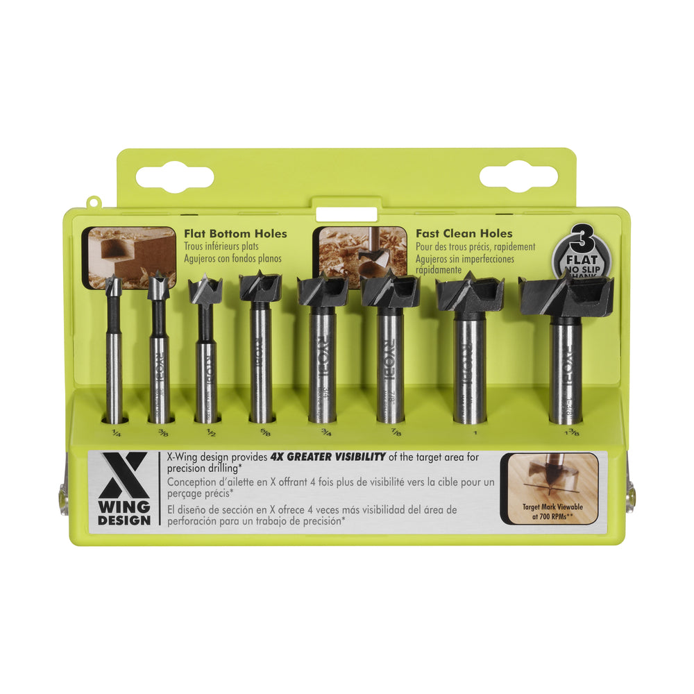 8 PC. Forstner Bit Set - A9FS8R1